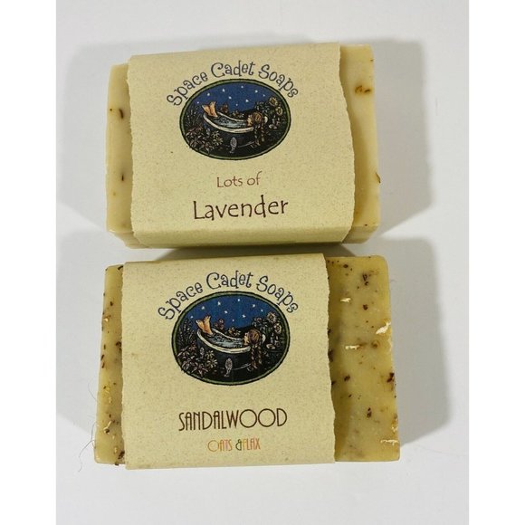 Space Cadet Soaps Other - Handcrafted Soap Bars Space Cadet Soaps Rustic Lavender Sandalwood Athens Ohio